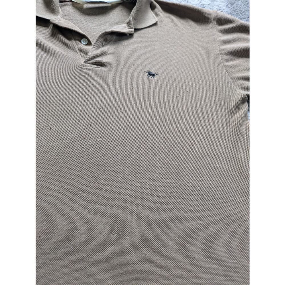 Vintage 80's Sears Men's Store Polo Shirt, Unicorn Logo BROWN - Small - Picture 7 of 14